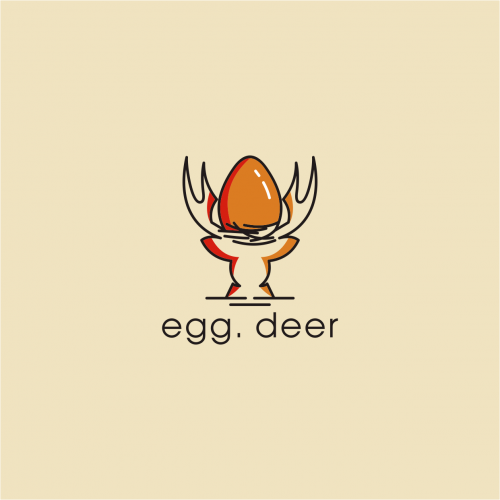 egg. deer