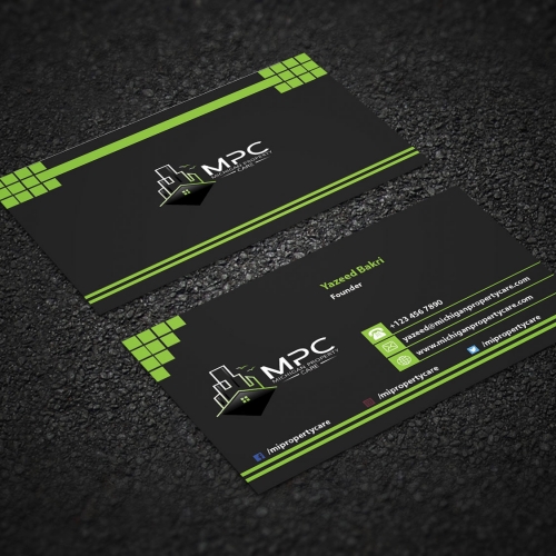 business card thumb