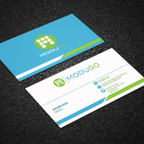 business card thumb