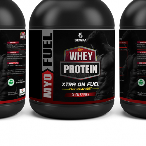 Supplement label design
