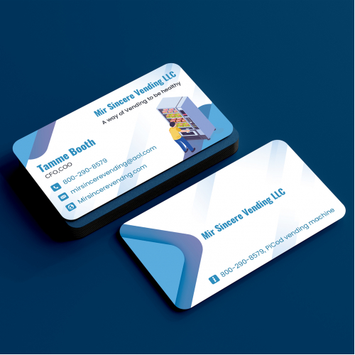 Business card design thumb
