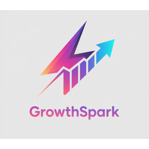 GrowthSpark – Creative Marketing Logo