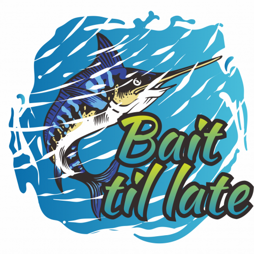 fishing bait logo