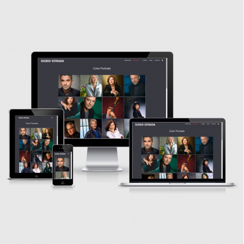 Portrait Photography Website