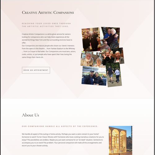 Creative companion Website