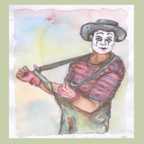 mime