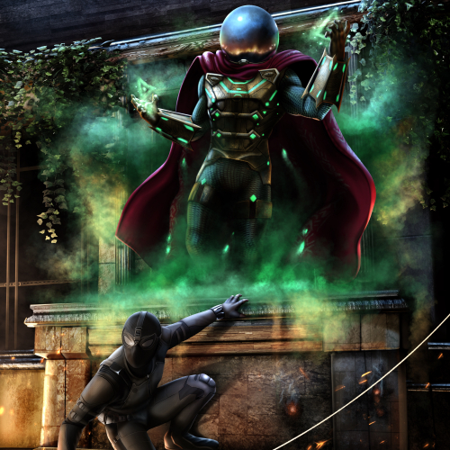 Spider-Man and Mysterio