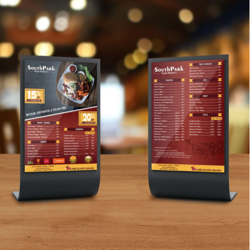 Menu Design