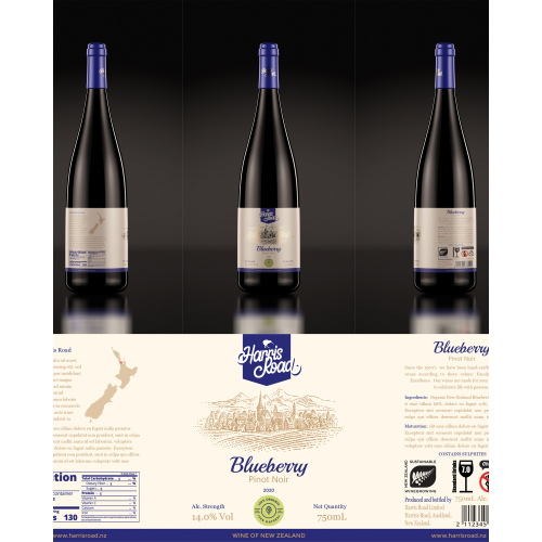 harris road in Label Design by Rashed