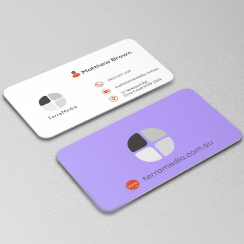 2 Side design business card