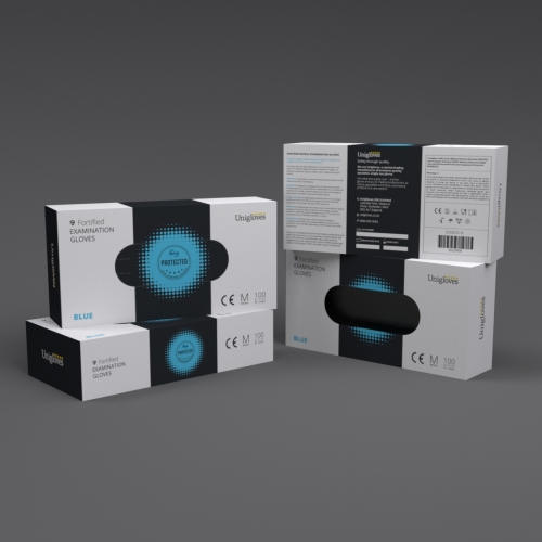 Medical Glowes Package Design thumb