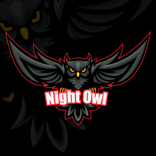 Night Owl logo for fiverr client thumb