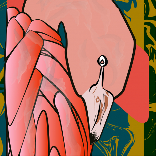 flamingo thumb