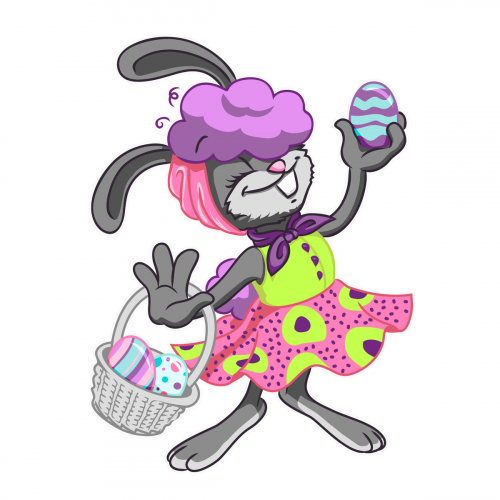 Easter mascot