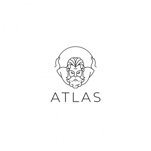 Atlas tech company logo design