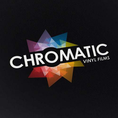 Chromatic Vinyl Films logo design