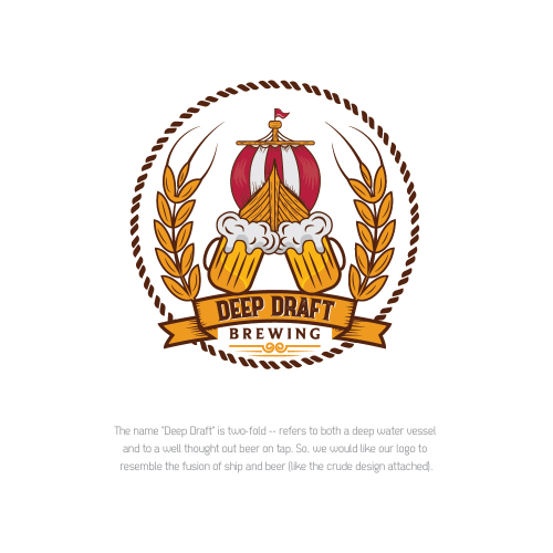 DEEP DRAFT logo