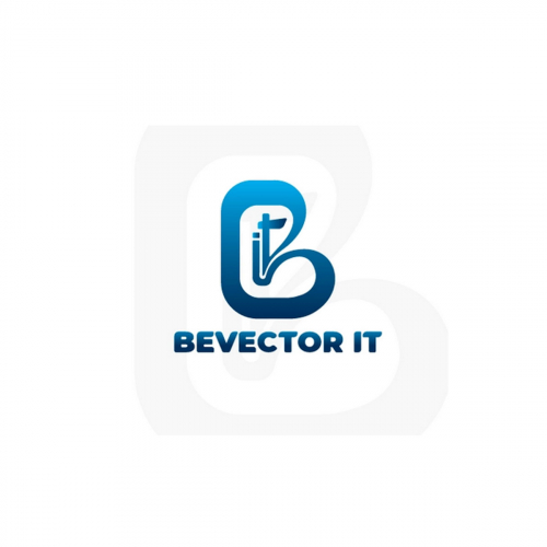 Bevector it logo design