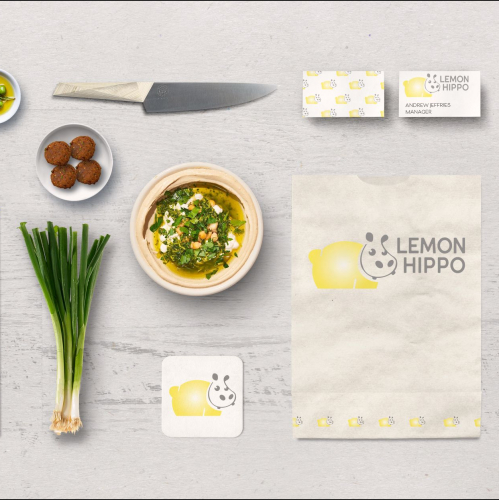 Lemon Hippo Mediterranean Restaurant Logo