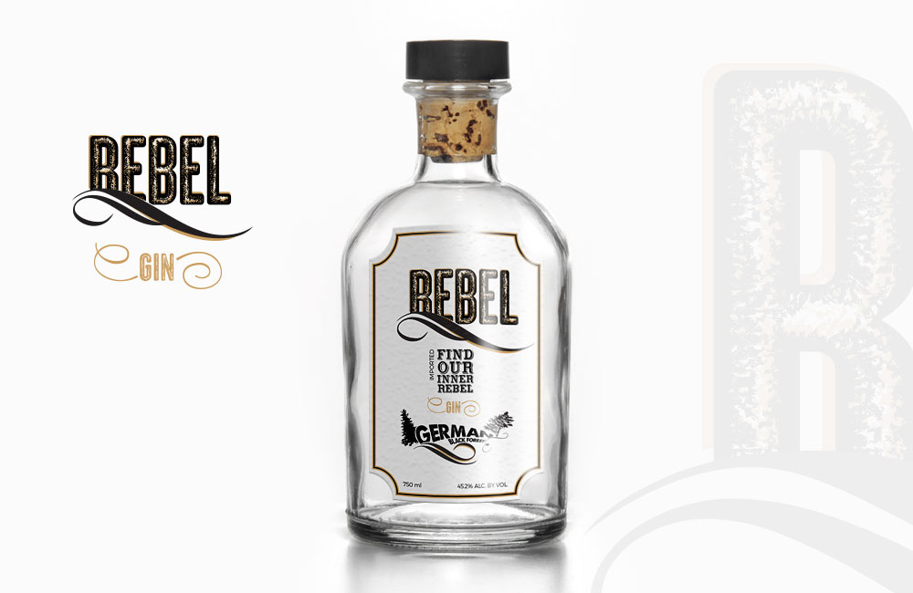 Gin label thumb