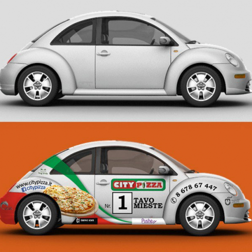 Car wrap design thumb