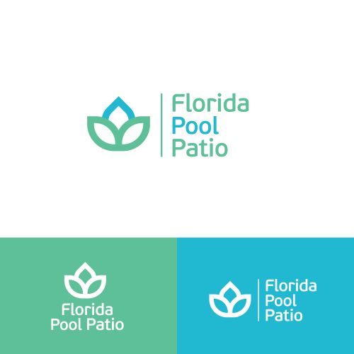 Florida pool patio Logo thumb