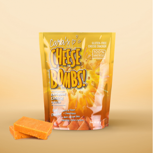 Cheese Bombs Cracker Packaging