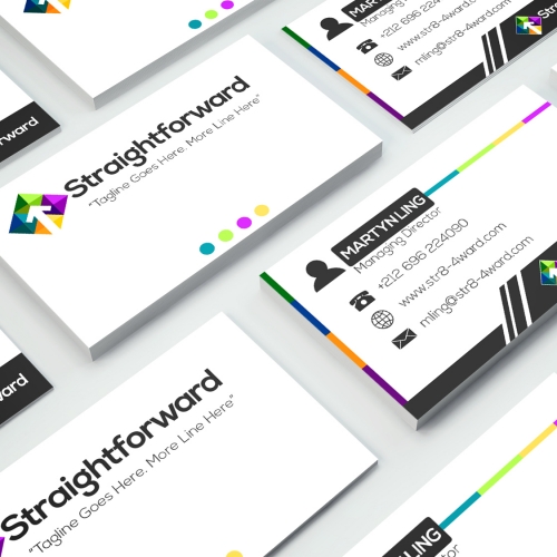 StraighForward business card