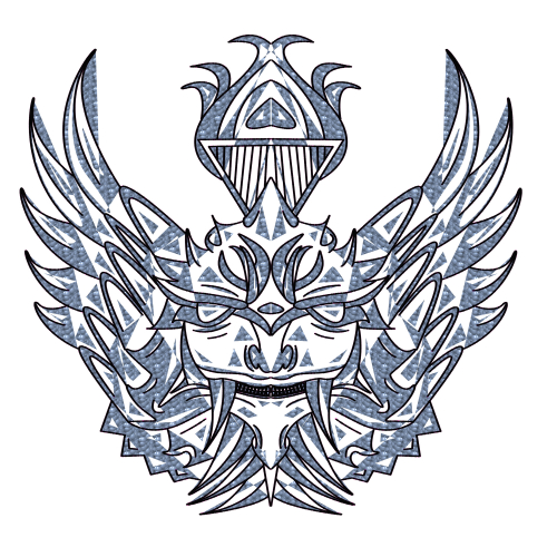 The head of the barong
