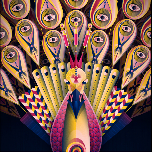 Drugs Make Things Beautiful - Peacock 2