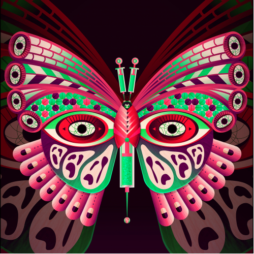 Drugs Make Things Beautiful - Butterfly 3