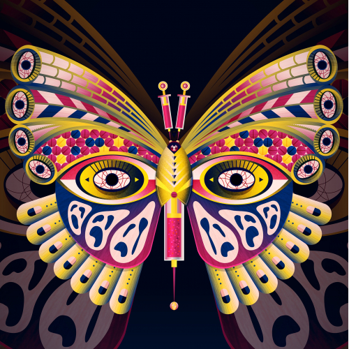 Drugs Make Things Beautiful - Butterfly 2