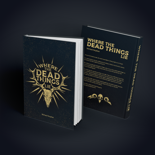Where the Dead Things Lie Book Cover Design