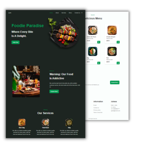 restarutant website