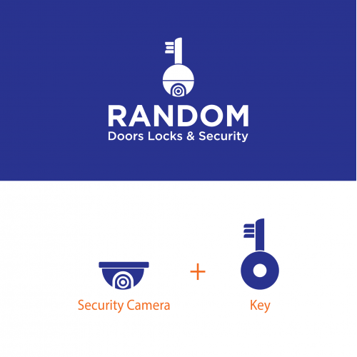 A logo concepts for doors locks and security services.
