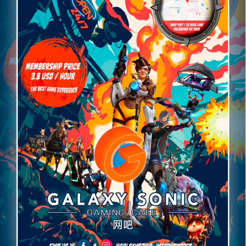 Poster Design For Galaxy Sonic