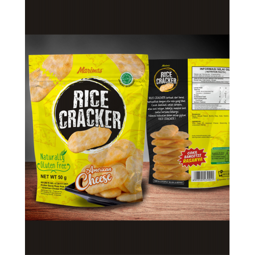 Rice Carckers Flavor American Cheese thumb