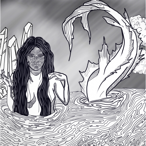 Little mermaid in the dark side