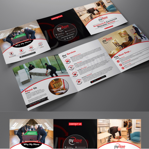 Square Tri-Fold Brochure thumb