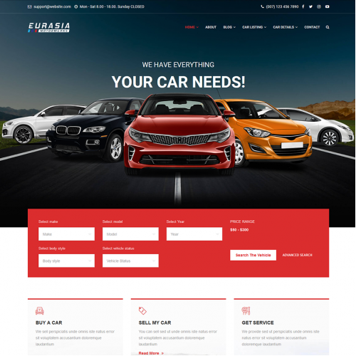 Car Selling Website Design thumb