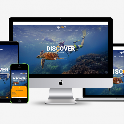 Travel Website thumb