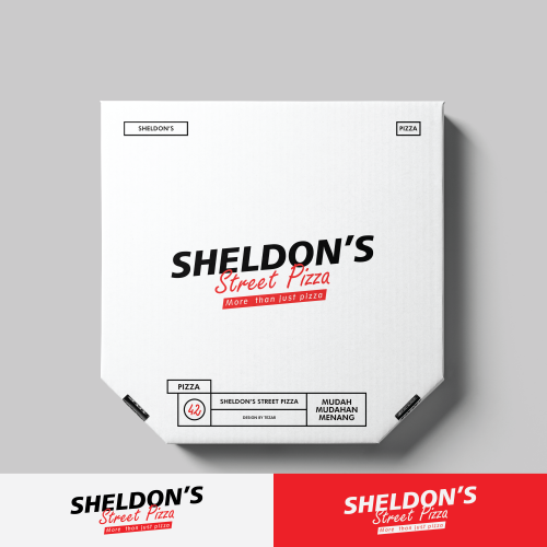 Sheldon's Street Pizza Logo