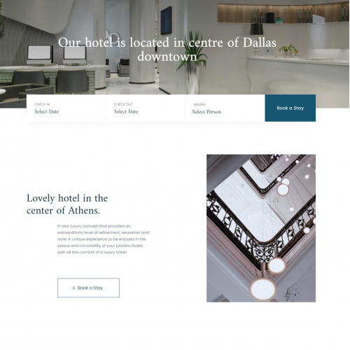 Hotel Wordpress Website thumb