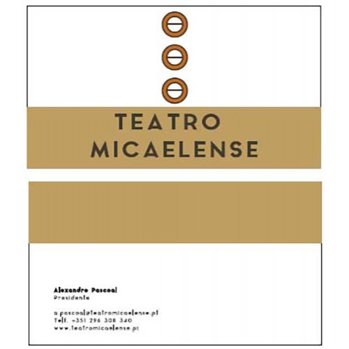 Teatro Micaelense business card