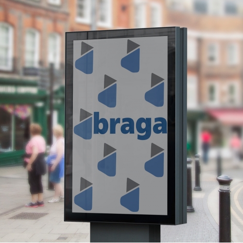 mupi with Braga town hall new image