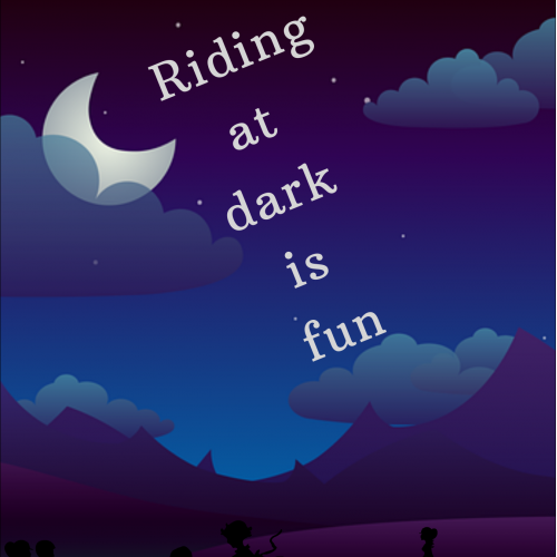 joy of riding