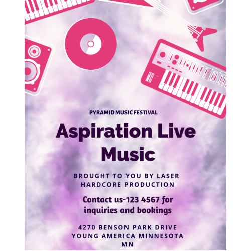 music event flyer