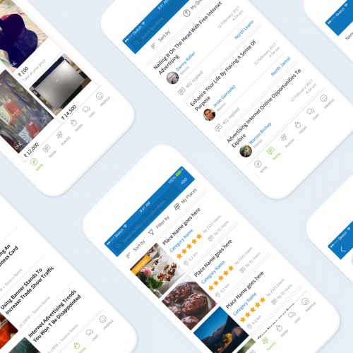 Mobile App UI thumb
