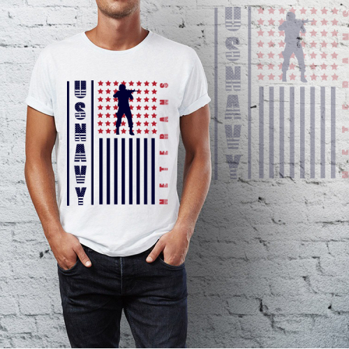 Military/US Navy T-Shirt Design