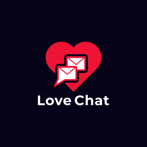 LOVE CHAT LOGO DESIGN
